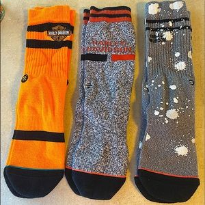 LIKE NEW Harley Davidson women’s socks. Size medium.